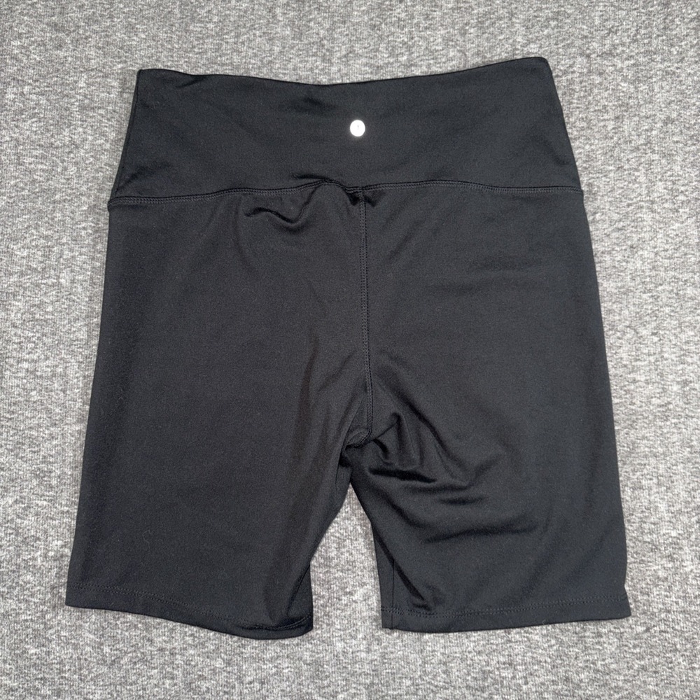Danskin Womens Bike Shorts Black Size Large High Rise Athleisure - Picture 8 of 10